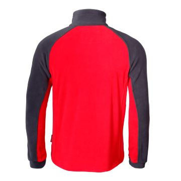 Bluza polar czerwono-szara roz. 2XL - LAHTI PRO