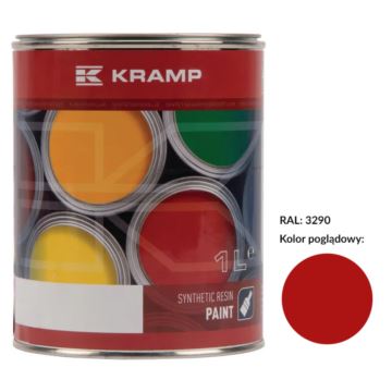 Lakier czerwony (RAL 3290) do maszyn KVERNELAND 1l