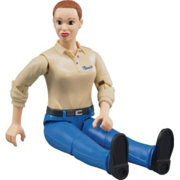 Zabawka figurka kobiety w spodniach - BRUDER