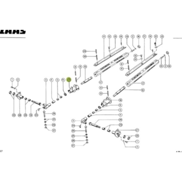 Ślimak prawy rotora / zrywacza CLAAS 692933
