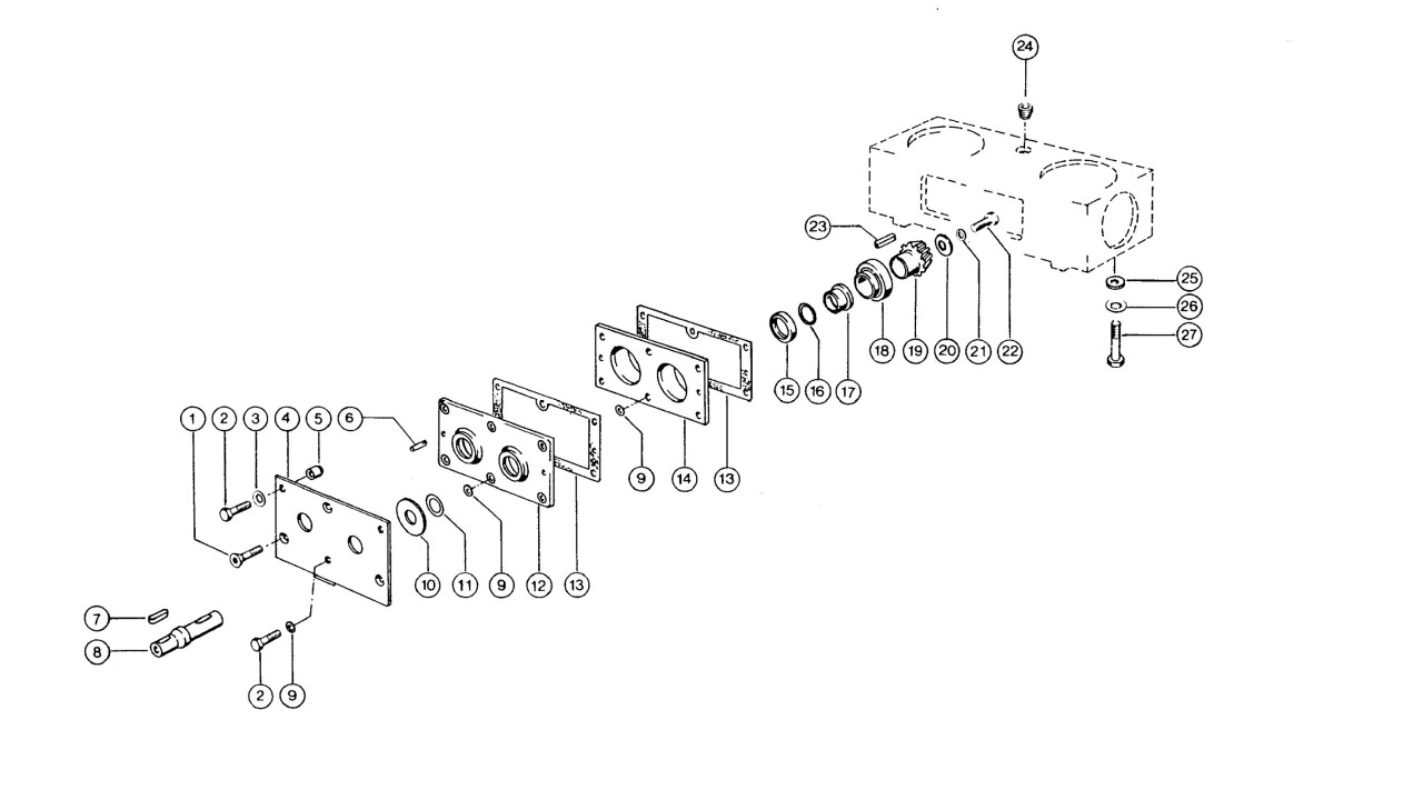 Napęd zrywaczy / rotorów