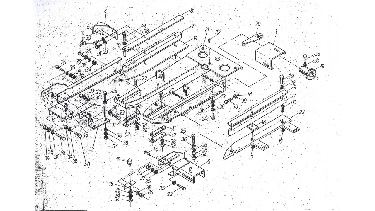 Zespół obrywający prawy